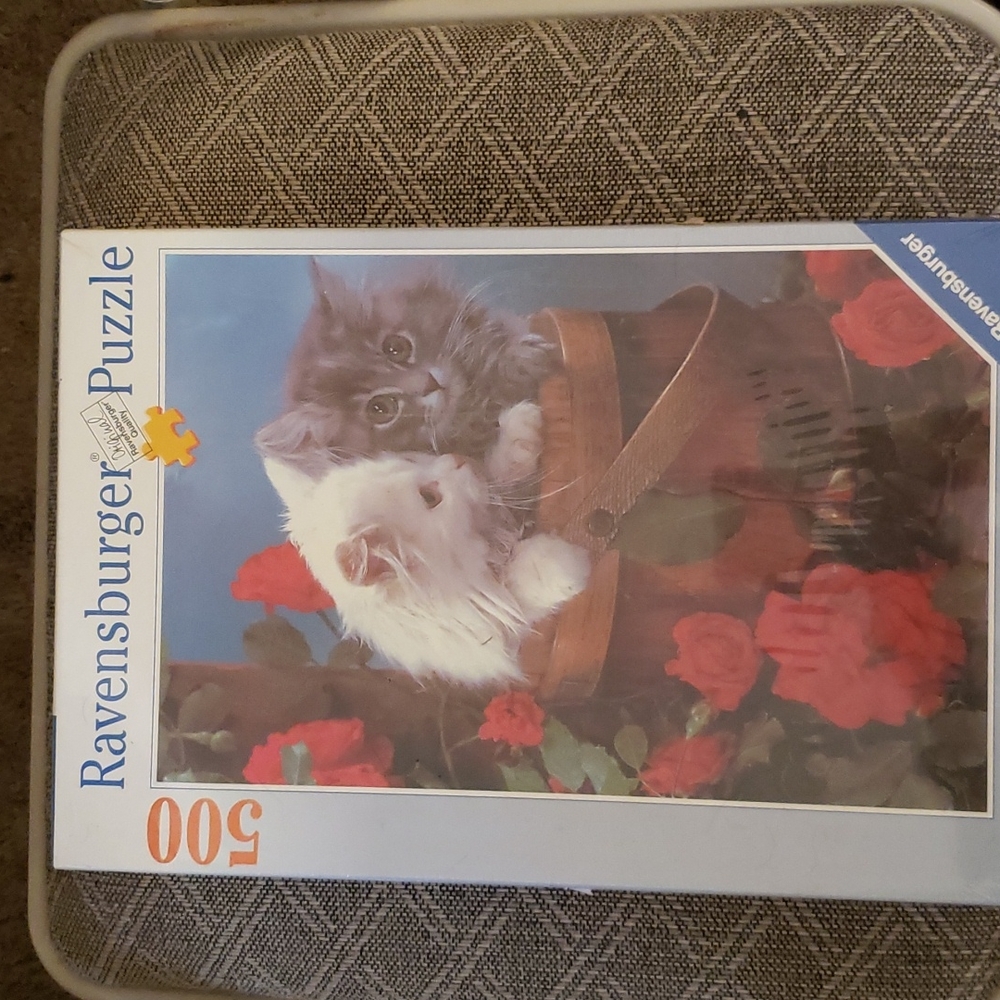 Vintage NIP Ravensburger Kitten Puzzle